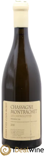 photo du vin Pierre-Yves Colin-Morey Chenevottes, Chassagne-Montrachet 1er Cru