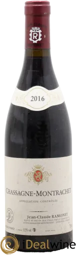 capture du vin Ramonet Chassagne Montrachet Rouge