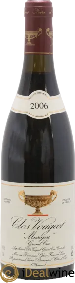aperçu du vin Musigni Gros Frère & Soeur