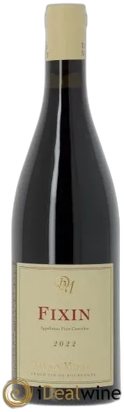 vue du vin Fixin Rouge