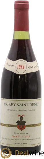 photo du vin Mayet et Fils