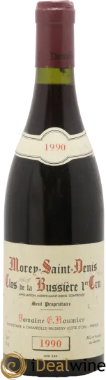 photo du vin Clos de la Bussière
