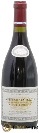image du vin Nuits-Saint-Georges Clos des Fourches Jacques-Frédéric Mugnier