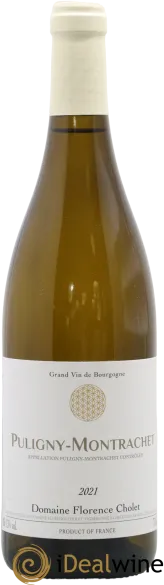 image du vin Domaine Florence Cholet Puligny-Montrachet Villages Blanc