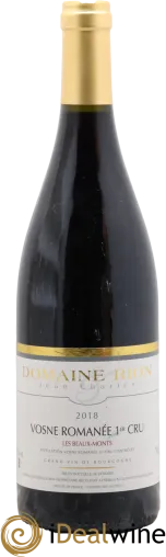 capture du vin Domaine Jean-Charles Rion Vosne-Romanée 1er Cru les Beaux Monts