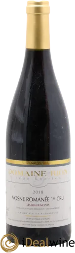 capture du vin Domaine Jean-Charles Rion Vosne-Romanée 1er Cru les Beaux Monts