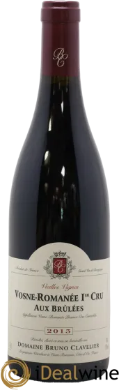 aperçu du vin Aux Brulées Vieilles Vignes