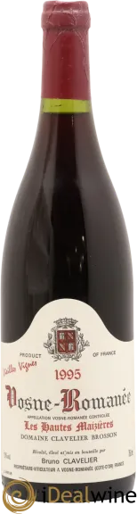 photo du vin Vieilles Vignes les Hautes Maizières