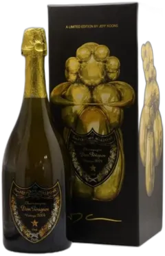 photos du vin Dom Perignon Vintage Jeff Koons Limited Edition