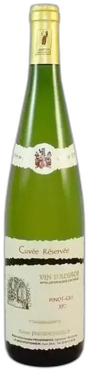 photo du vin Réservée Pinot Gris