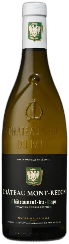 vue du vin Château Mont-Redon Châteauneuf du Pape Aop Blanc