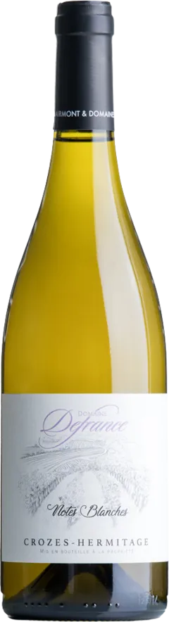 vue du vin Crozes Hermitage Blanc