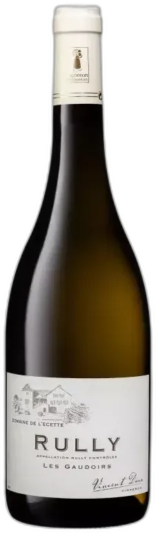 vue du vin Rully Blanc les Gaudoirs