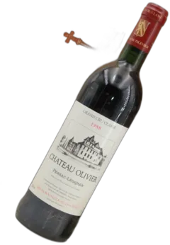 vue du vin Château Olivier