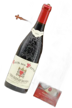 vue du vin Châteauneuf du Pape Rouge Clos des Papes Domaine Paul Avril