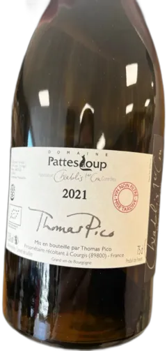 illustration du vin Butteaux Mise Tardive