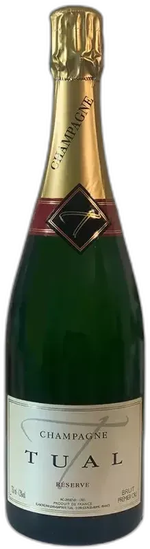 capture du vin Cuvée Reserve Brut 1er Cru Tual
