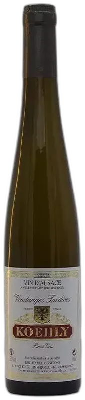 image du vin Pinot Gris Vendanges Tardives