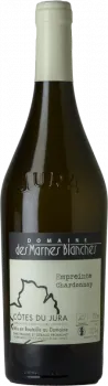vue du vin Chardonnay les Normins Domaine des Marnes Blanches