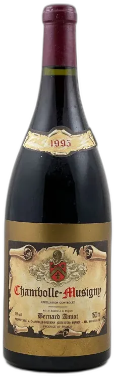 photo du vin Bernard Amiot Chambolle Musigny 1998