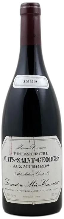 vue du vin Méo Camuzet Nuits Saint Georges 1er Cru "Aux Murgers"