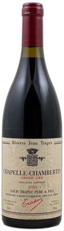 illustration du vin Trapet Chapelle Chambertin