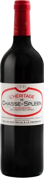 photo Heritage de Chasse Spleen Rouge 2021 un Grand Crus Haut Medoc