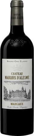 photo Marquis D’Alesme Becker Rouge 2019 un Grand Crus Margaux