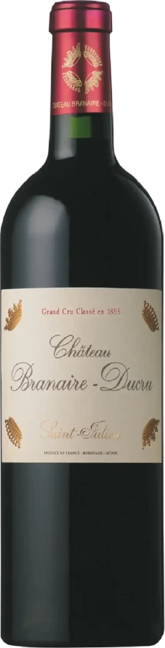 photo Branaire Ducru Rouge 2013 un Grand Crus st Julien