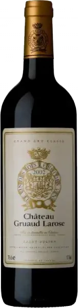 photo Gruaud Larose Rouge 2004 un Grand Crus st Julien