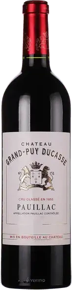 photo Grand Puy Ducasse Rouge 2021 un Grand Crus Pauillac