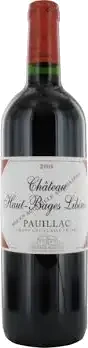 photo Haut Bages Liberal Rouge 2021 un Grand Crus Pauillac