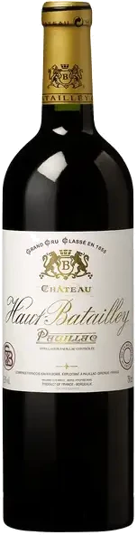 photo Haut Batailley Rouge 2016 un Grand Crus Pauillac