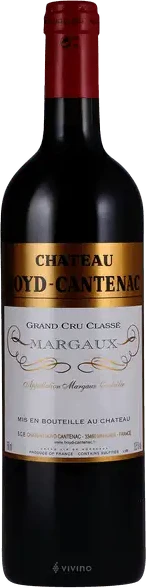 photo Boyd Cantenac Rouge 2007 un Grand Crus Margaux 1500 ml