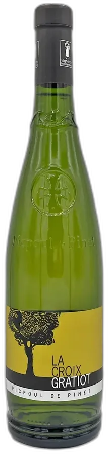 illustration du vin la Croix-Gratiot, Picpoul de Pinet 2022