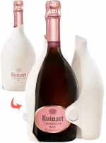 photo Champagne Ruinart Brut Rosé Etui Seconde Peau