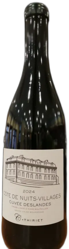 photo du vin Cuvée Deslandes