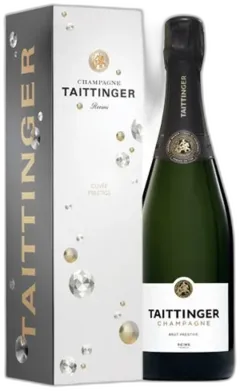 illustration du vin Champagne Taittinger Prestige 2 Flutes