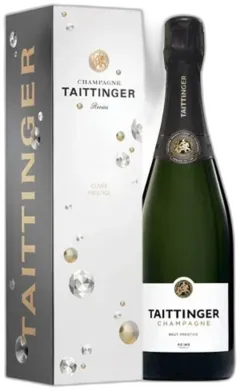 illustration du vin Champagne Taittinger Prestige 2 Flutes