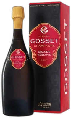 vue du vin Champagne Grande Réserve Gosset