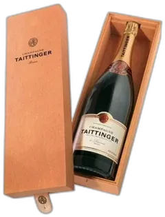 illustration du vin Champagne Taittinger Prestige 2 Flutes