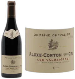 vue du vin Magnum Aloxe-Corton 1er Cru les Valozières