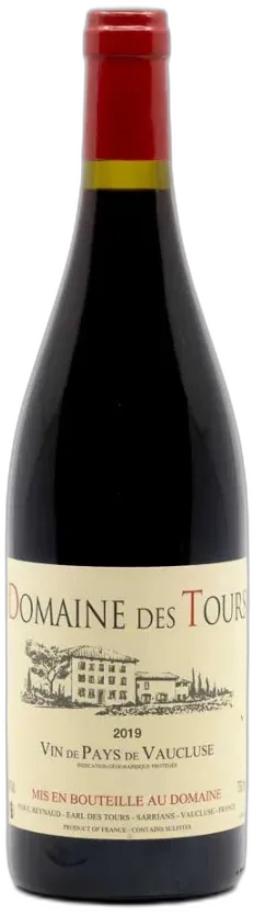 photo du vin Domaine des Tours Vin de Pays de Vaucluse