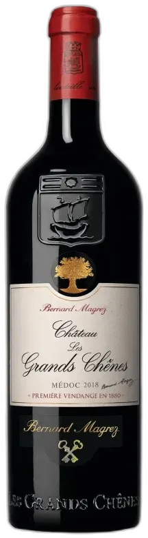 vue du vin Château les Grands Chênes 2018