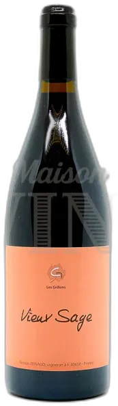 photo du vin Vieux Sage Clos des Grillons Rouge