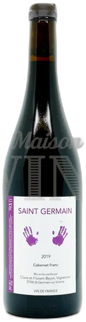 image du vin Saint Germain Claire et Florent Bejon Rouge