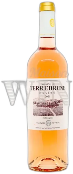 photo du vin Bandol Rosé Terrebrune