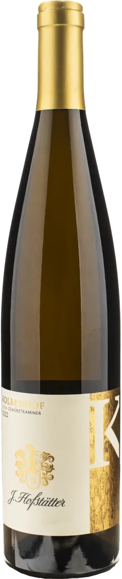 photos du vin J. Hofstatter Vigna Kolbenhof Gewurztraminer