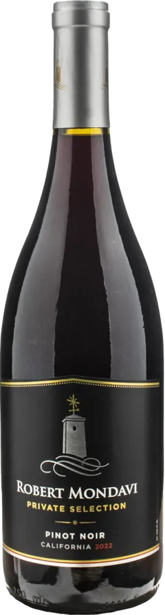 illustration du vin California Ava Pinot Nero Vint Robert Mondavi Private Selection