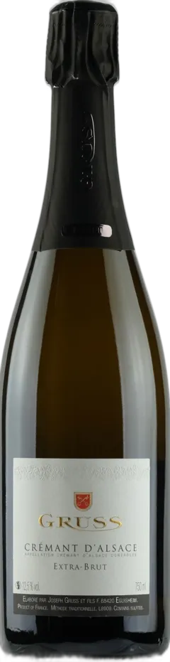 capture du vin Gruss Cremant d’Alsace Grande Cuvee Brut